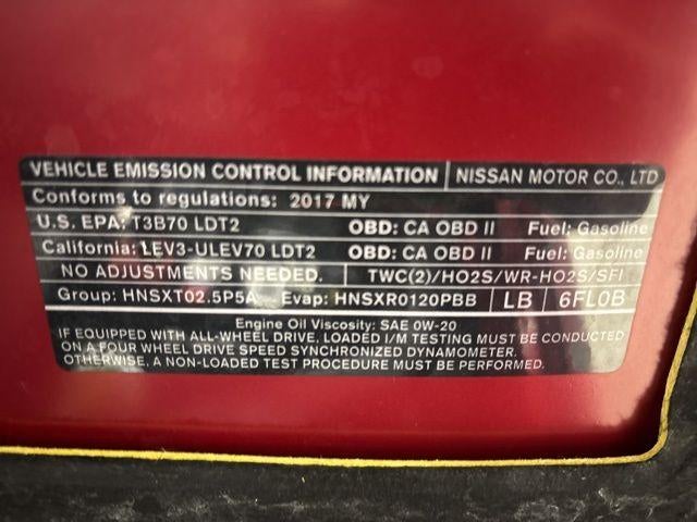 2017 Nissan Rogue SL