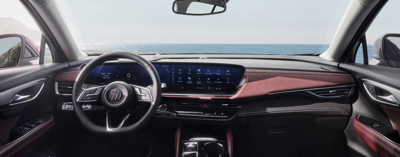 The interior of a 2026 Buick Envision.